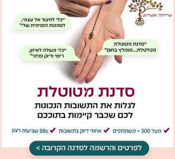 סדנת מטוטלת